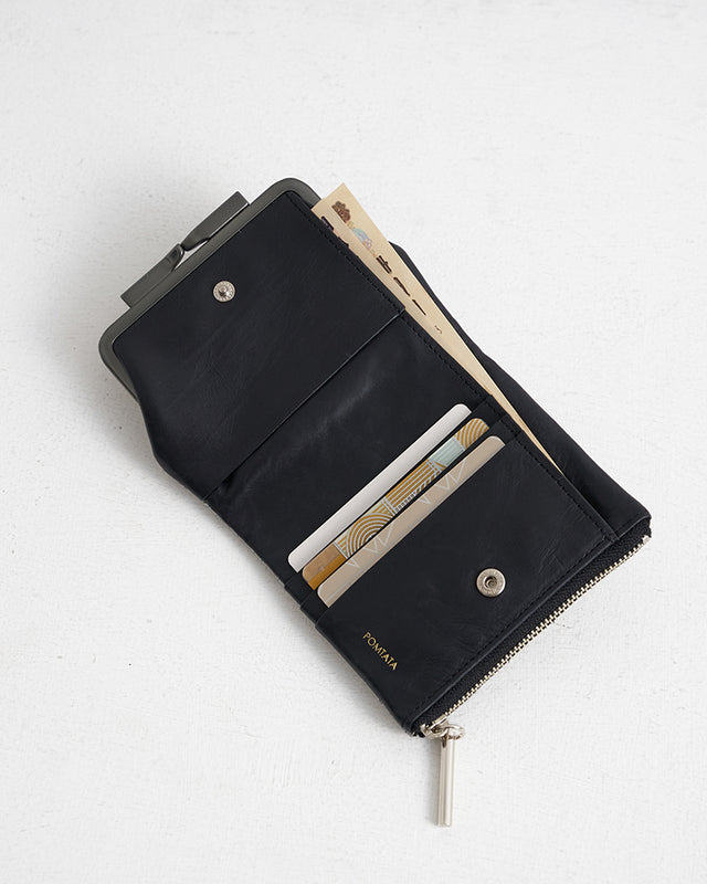 CORO LZIP FRAME PURSE SHORT