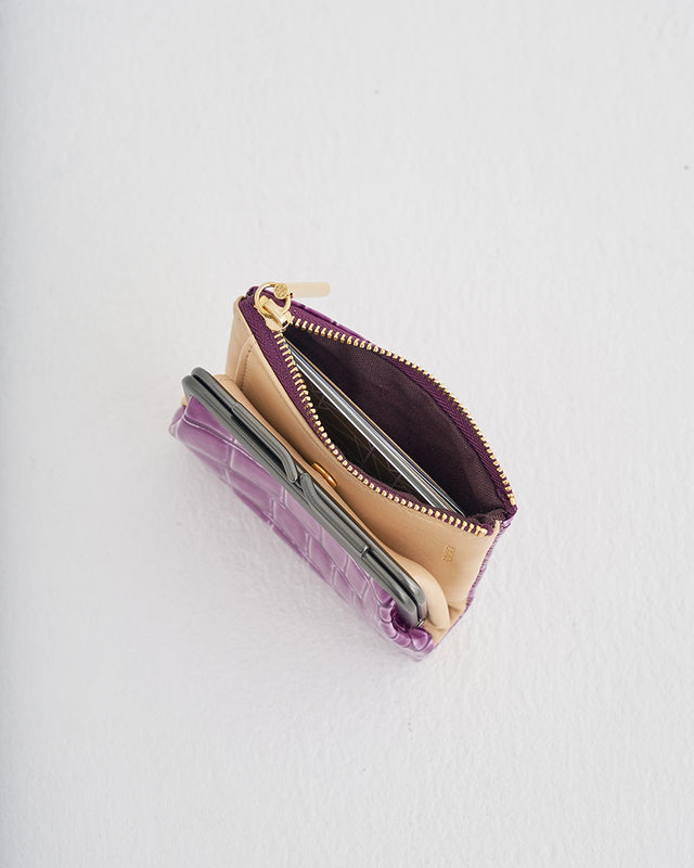CORO LZIP FRAME PURSE SHORT