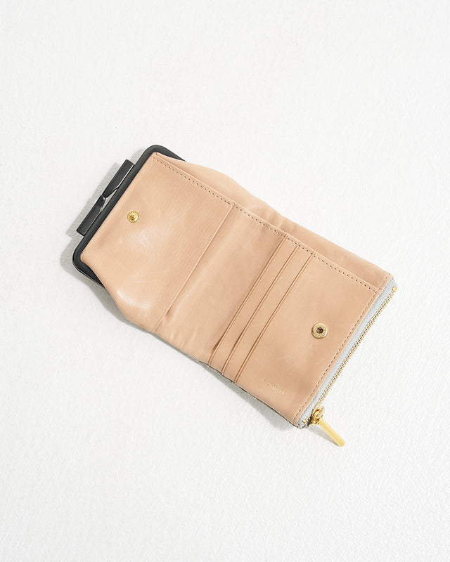 CORO LZIP FRAME PURSE SHORT